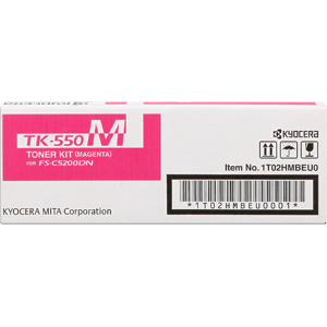 Kyocera 1T02HMBEU0 Toner Magenta Original TK-550m