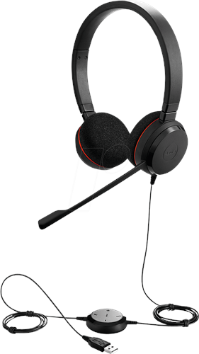 Jabra Headset Evolve 20 MS Stereo Accessoires informatiques  Original 4999-823-109 Jabra Headset Evolve 20 MS Stereo Accessoires informatiques  Original 4999-823-109