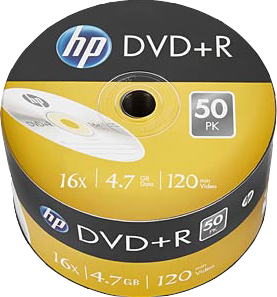 HP DVD+R 4.7GB/120Min/16x Bulk Pack (50 Disc) Accessoires informatiques  Original DRE00070