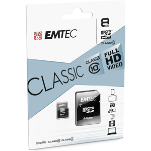 EMTEC  Accessoires informatiques  Original ECMSDM8GHC10CG