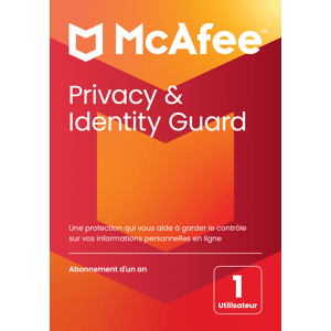 Mcafee Privacy & Identity Guard 2024 1 Appareil 1 An