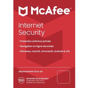 Mcafee Internet Security 2024 10 Appareils 1 An