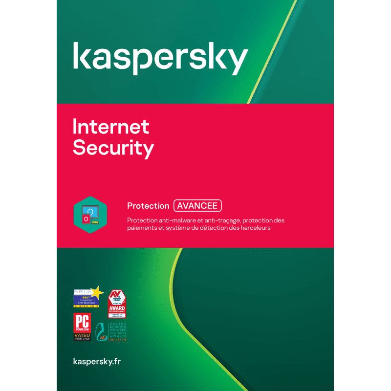 Kaspersky Internet Security 2021 1 Appareil 1 An
