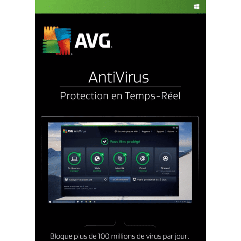 Avg Antivirus 2021 1 Appareil 2 Ans Avg Antivirus 2021 1 Appareil 2 Ans