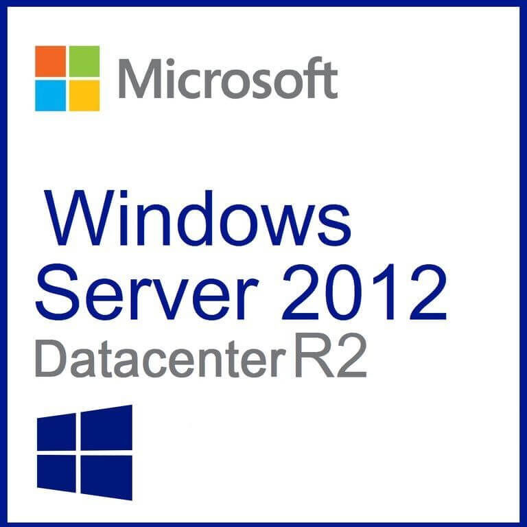 Microsoft Windows Server Datacenter 2012 R2 4 Processeurs