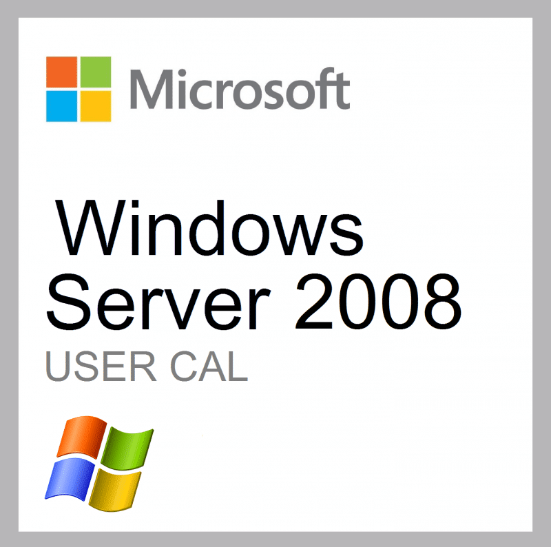 Microsoft Windows Server 2008 User Cal 5 Utilisateurs Microsoft Windows Server 2008 User Cal 5 Utilisateurs