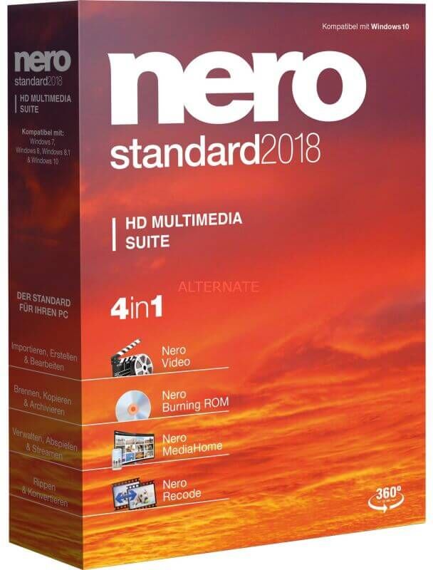 Ahead Nero Standard 2018 Ahead Nero Standard 2018