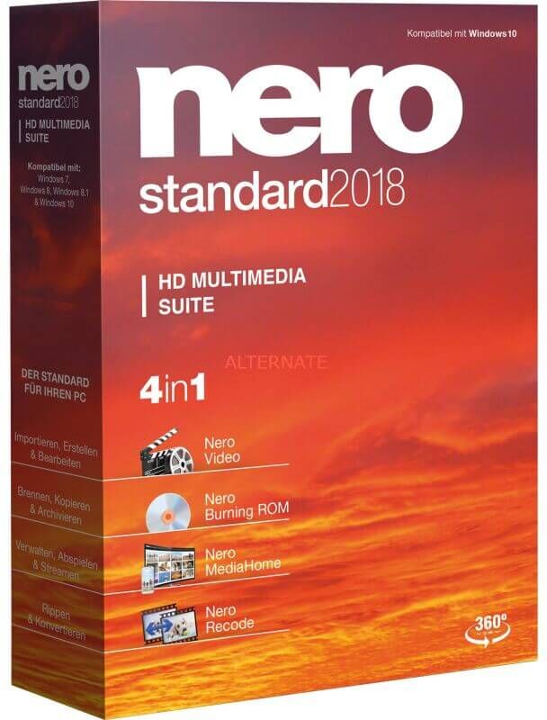 Ahead Nero Standard 2018