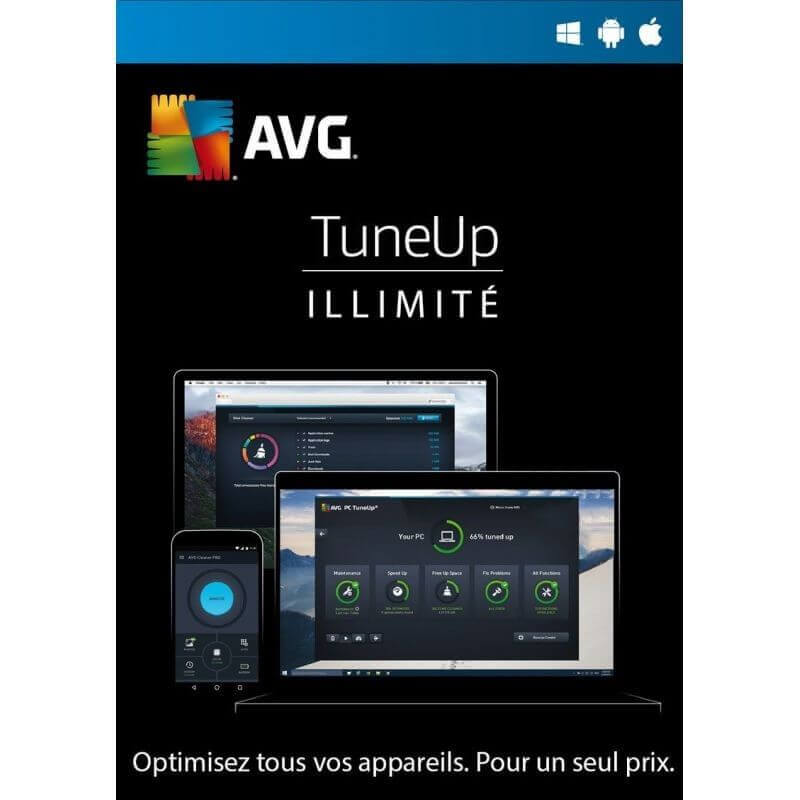 Avg Tuneup 2021 Appareils Illimités 2 Ans