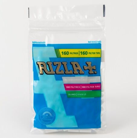 Rizla+ Sachet 160 filtres Rizla+ slim Rizla+ Sachet 160 filtres Rizla+ slim