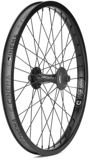Cinema ZX 333 20" Roue Avant BMX (Noir) Cinema ZX 333 20" Roue Avant BMX (Noir)