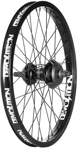 Demolition Roue Arrière BMX Demolition Whistler Pro Cassette (Noir - Right hand drive) Demolition Roue Arrière BMX Demolition Whistler Pro Cassette (Noir - Right hand drive)