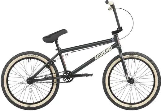 Mankind Sureshot 20" 2021 BMX Freestyle (Semi Matte Black) Mankind Sureshot 20" 2021 BMX Freestyle (Semi Matte Black)