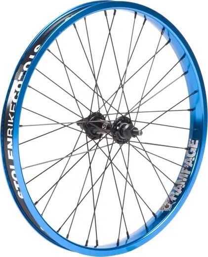 Stolen 20" Rampage Roue Avant BMX (Bleu)