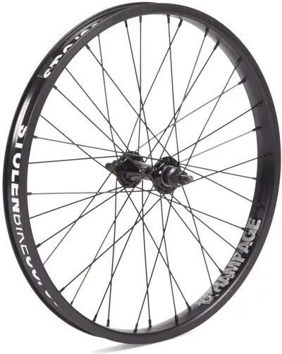 Stolen 20" Rampage Roue Avant BMX (Noir) Stolen 20" Rampage Roue Avant BMX (Noir)