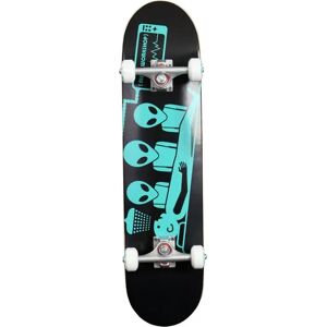 Alien Workshop Abduction Skateboard Complet (Noir/Bleu-vert)