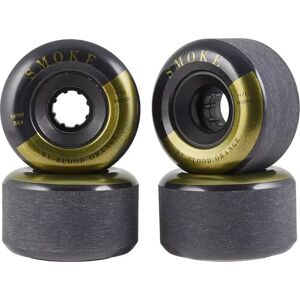 Blood Orange Smoke Roues longboard Pack de 4 (66mm - Noir)