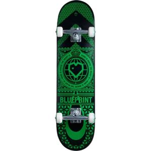 Blueprint Home Heart Skateboard Complet (Noir/Vert)