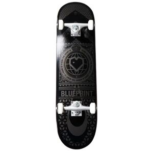Blueprint Home Heart Skateboard Complet (Noir/Gris)