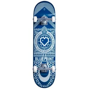 Blueprint Home Heart Skateboard Complet (Bleu/Blanc)