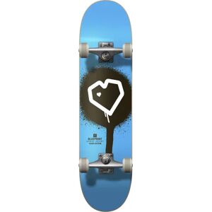 Blueprint Spray Heart V2 Skateboard Complet (Bleu/Noir/Blanc)