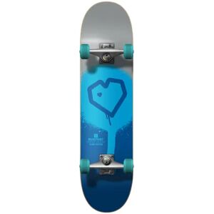 Blueprint Spray Heart V2 Skateboard Complet (Argent)