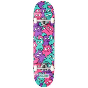 Meow Skateboards Meow Sticker Pile Skateboard Complet (Violet)