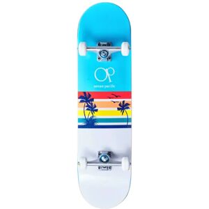 Ocean Pacific Sunset Skateboard Complet (Blanc/Bleu)