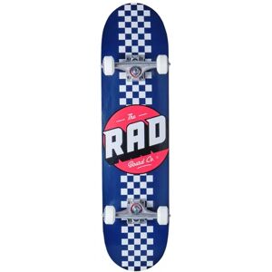 RAD Skateboards RAD Checker Stripe Skateboard Complet (Navy)