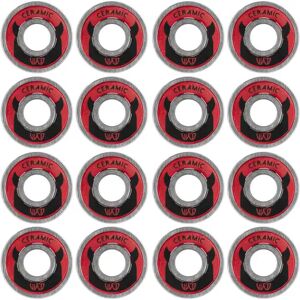 Wicked Hybrid Ceramique 16-Pack Roulements (Rouge)