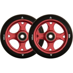 Trynyty Gothic Roue Trottinette Freestyle Pack de 2 (110mm - Rouge)