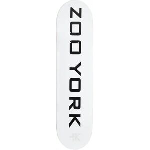 Zoo York Classic Logo Block Planche De Skate (Blanc)