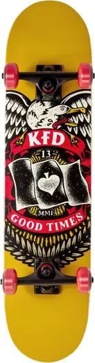 KFD Skateboard Complet KFD Young Gunz (Badge Yellow) KFD Skateboard Complet KFD Young Gunz (Badge Yellow)
