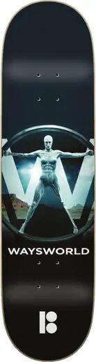 Plan B Planche De Skate Plan B Way Waysworld (Noir) Plan B Planche De Skate Plan B Way Waysworld (Noir)
