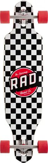 RAD Skateboards Longboard Complet RAD (Checkers) RAD Skateboards Longboard Complet RAD (Checkers)