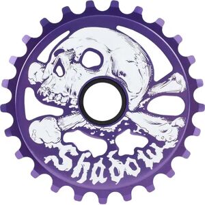 Shadow Cranium Couronne BMX Freestyle (Skeleton Purple - 25T)