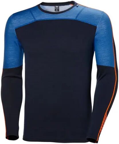 Helly Hansen Lifa Merino Crew Baselayer Shirt (Electric Blue) Helly Hansen Lifa Merino Crew Baselayer Shirt (Electric Blue)