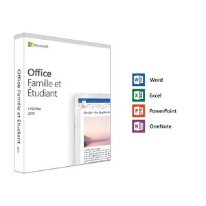 Microsoft Office 2019 Famille Et Étudiant - Version Boîte (79g-05088)