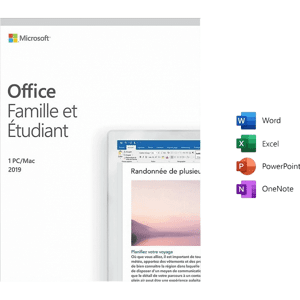Microsoft Office 2019 Famille Et Étudiant