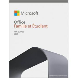 Microsoft Office Famille Et Étudiant 2021