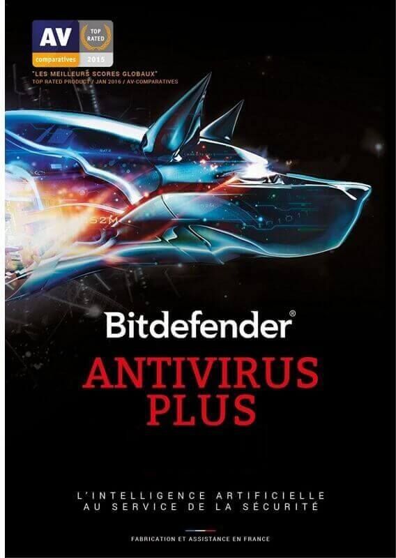 Bitdefender Antivirus Plus 1 Appareil 1 An