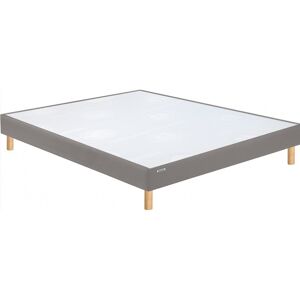 Sommier Bultex CONFORT FERME VIGOROSO DECO 200x200 Enduit Taupe