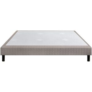 Sommier Epeda CONFORT MEDIUM DECO NATURE 160x200 Gris souris