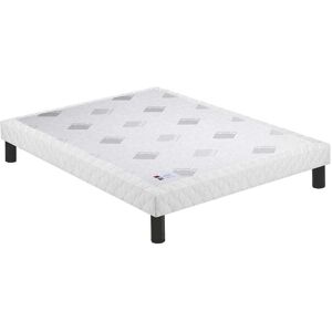 Epeda Sommier Epeda CONFORT FERME BLANC FARD 140x190