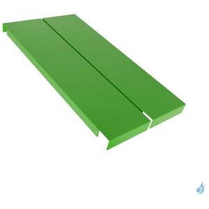 Poujoulat Paire de tuiles de couverture pour COLORS - Vert Mai RAL 6017