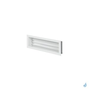 Grille de coffrage a lamelles KEMP Soho Raccourcie Blanc ou Noir L.370 H.130 P.65 mm