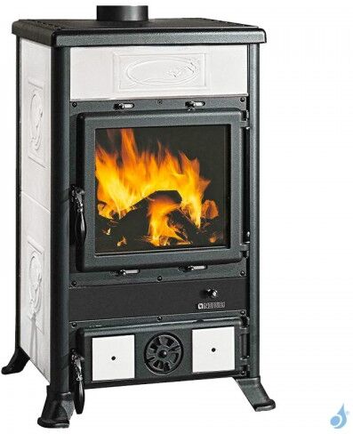 La Nordica Extraflame Poêle à bois La Nordica Rossella R1 BII  Puissance 8.8kW Sortie Fumée Supérieure