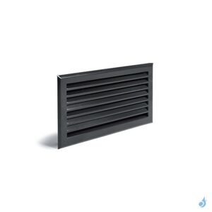 Grille a lamelles pour coffrage KEMP Blanc ou Noir 350 x 200 mm