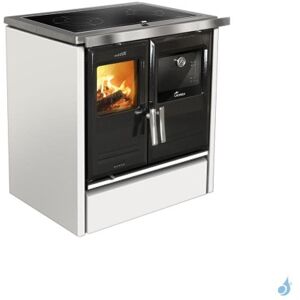 Cuisiniere a bois Lacunza Etna 5T Top en Vitroceramique Puissance 8kW