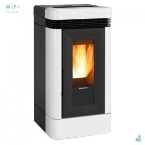 La Nordica Extraflame Poele a granules ventile Extraflame Lucia Puissance 12.1kW WiFi Sortie Fumee Posterieure
